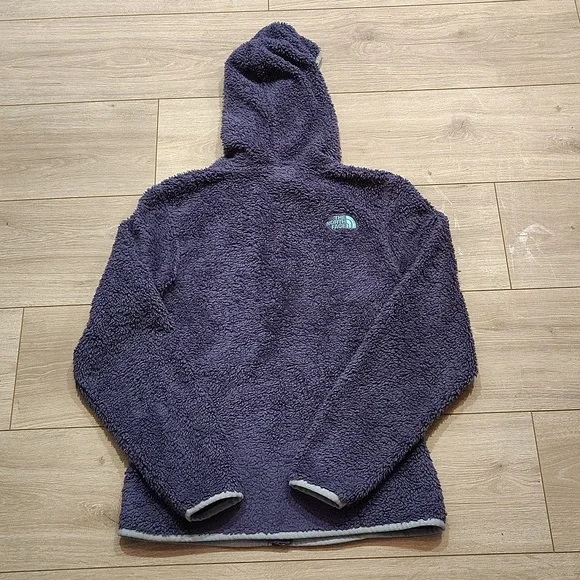 The North Face Purple Teddy Jacket, Sherpa Ladies Jacket, Size X-Small - Picture 5 of 7